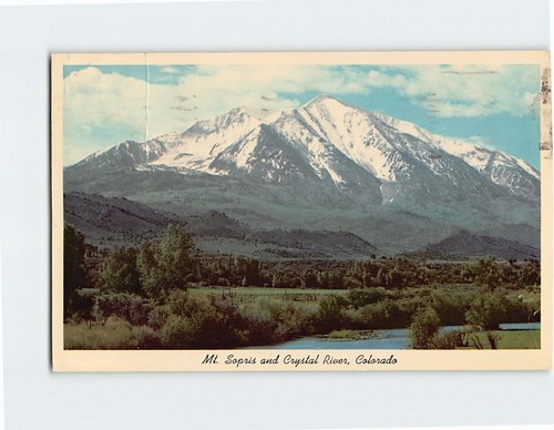 Postcard sopris crystal - postcard,